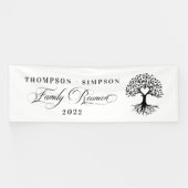 Lona Family Reunion tree backdrop Banner (Horizontal)