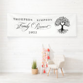 Lona Family Reunion tree backdrop Banner (Insitu)