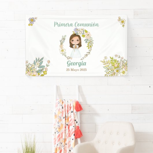 Lona GEORGIA Primera Comunión Banner (Insitu)