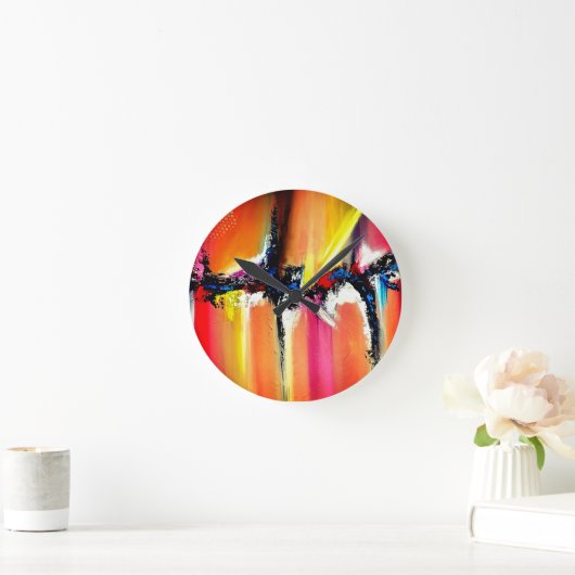 LONA RUNDE WANDUHR (Zuhause)