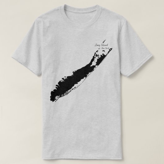 Lond Island New York T-Shirt (Design vorne)