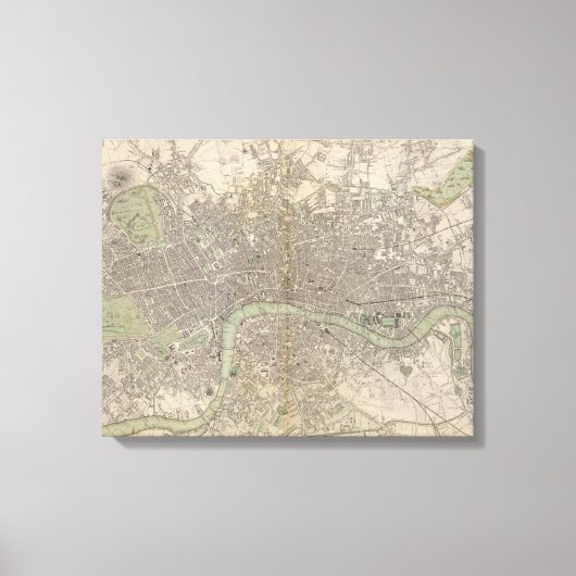 London 1843 leinwanddruck (Vorderseite)