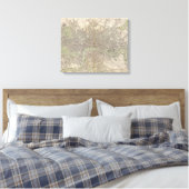 London 1843 leinwanddruck (Insitu (Schlafzimmer))