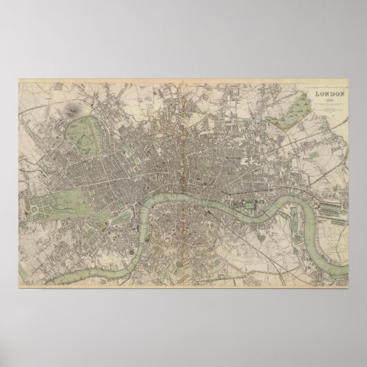 London 1843 poster (Vorne)