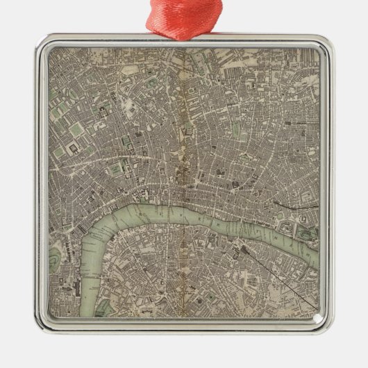London 1843 silbernes ornament (Vorne)