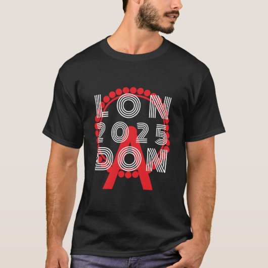 London 2025 T-Shirt (Vorderseite)