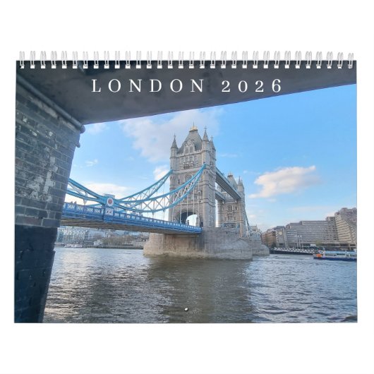 London 2026 Calendar Kalender (Titelbild)