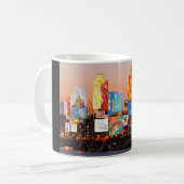 London 2 Skyline Collage Kaffeetasse (Vorderseite Links)