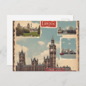 London (3) postkarte (Vorne/Hinten)