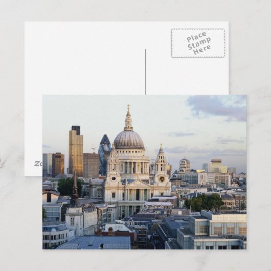 London 5 postkarte (Vorne/Hinten)