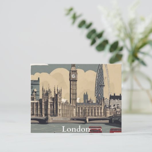 London (7) postkarte (Stehend Vorderseite)