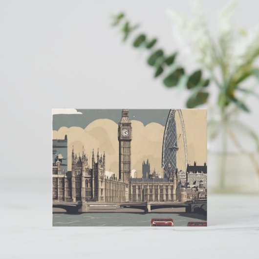 London 8 postkarte (Stehend Vorderseite)