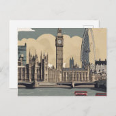 London 8 postkarte (Vorne/Hinten)