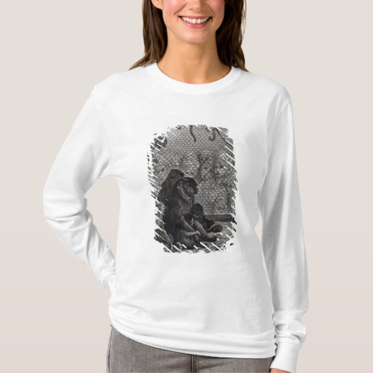 London Affen T-Shirt (Vorderseite)