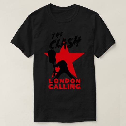 London als T - Shirt des Zusammenstoßes (Design vorne)