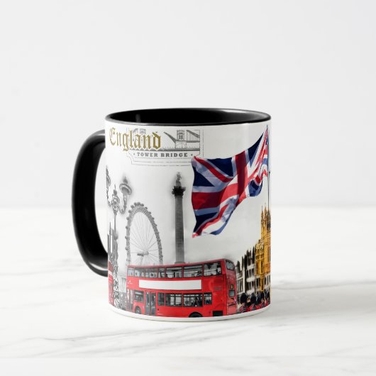 London-Andenken-Tasse Tasse (Vorderseite Links)