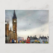 London Aquarellkarte Postkarte (Rückseite)