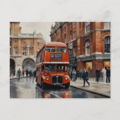 London Aqucolor Art Postkarte (Vorderseite)