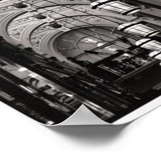 London Arcade Poster (Ecke)