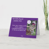 London Architektur Karte (Rückseite)