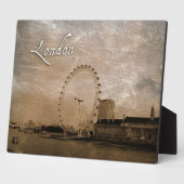 London Art Plaque Fotoplatte (Seite)