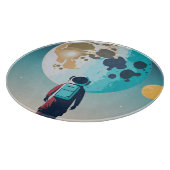 London Astronaut Schneidebrett (Ecke)