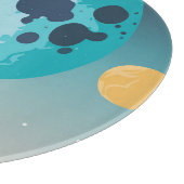 London Astronaut Schneidebrett (Ecke)