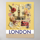 London auf meinem Mind-Poster Poster (Vorne)