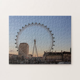London-Auge am Sonnenuntergang Puzzle