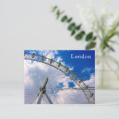 London-Auge Postkarte (Stehend Vorderseite)