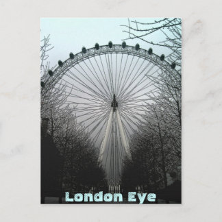 London-Auge Postkarte