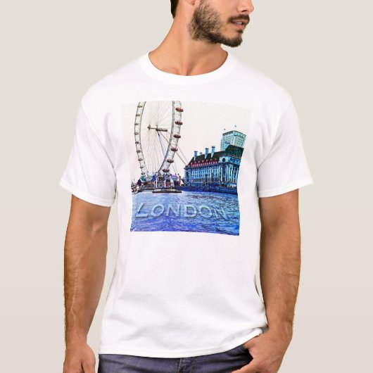 London-Auge T-Shirt (Vorderseite)