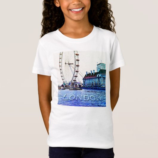London-Auge T-Shirt (Vorderseite)