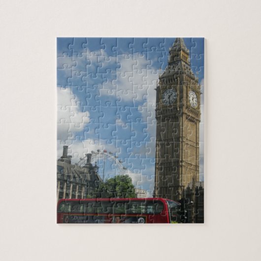 London-Auge u. Big Ben Puzzle (Vertikal)
