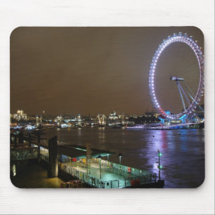 London-Auge und Themse Mousepad