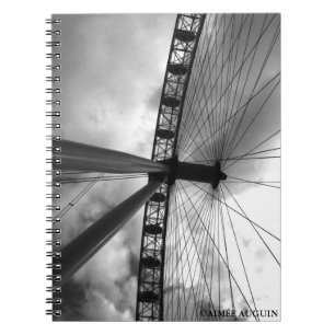 London-Augen-Notizbuch Notizblock