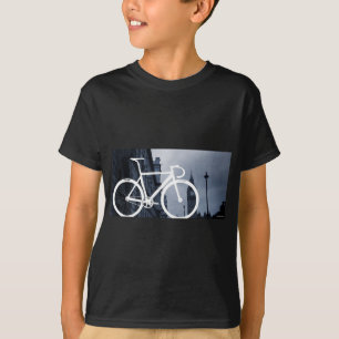 London-Bahn-Fahrrad T-Shirt