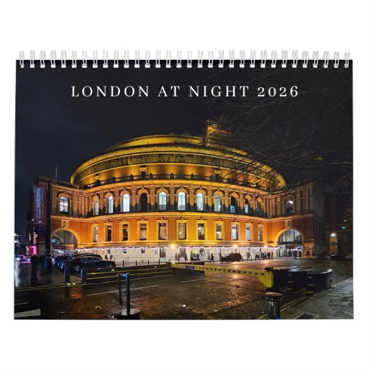 London bei Nacht 2026 Kalender (Titelbild)