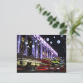 London bei Nacht Postkarte (Stehend Vorderseite)