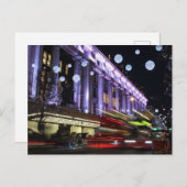 London bei Nacht Postkarte (Vorne/Hinten)