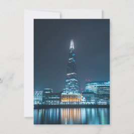 London bei Night Card Save The Date