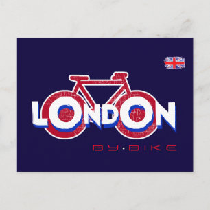 London Bicycle Postkarte