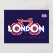 London Bicycle Postkarte (Vorderseite)