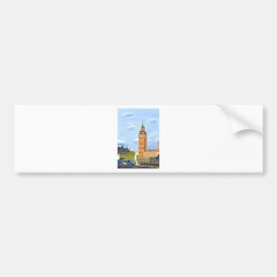 London Big Ben Autoaufkleber