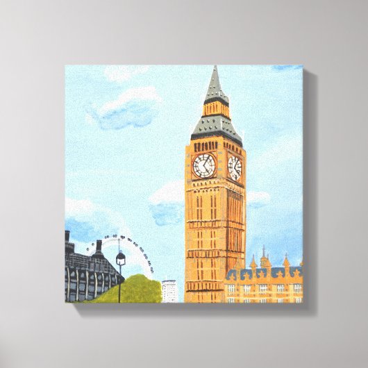 London Big Ben Canvas Print Leinwanddruck (Vorderseite)