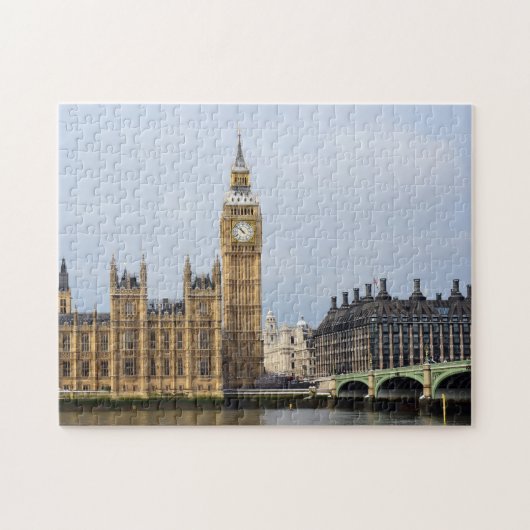 London & Big Ben Clock, Westminster/England Puzzle (Horizontal)