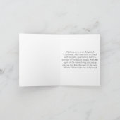 London Big Ben Double Decker Bus Frohe Weihnachten Karte (Innenseite)