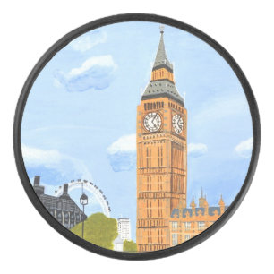London Big Ben Eishockey Puck