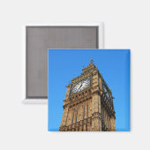London - Big Ben & Elizabeth Tower Magnet (Vorderseite/Rückseite)