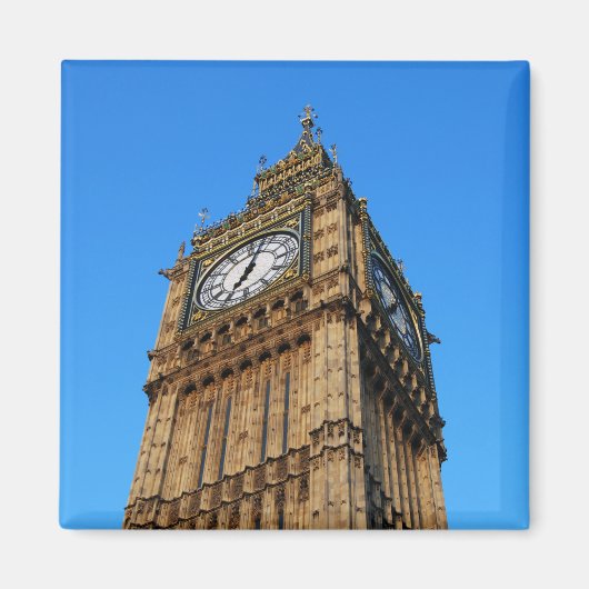 London - Big Ben & Elizabeth Tower Magnet (Vorne)